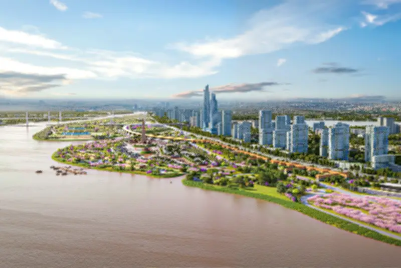 Hà Nội công bố chính thức dự án trục đại lộ cảnh quan sông Hồng