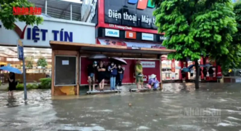 Hà Nội dự báo có 220 điểm úng ngập nếu mưa to nhiều giờ