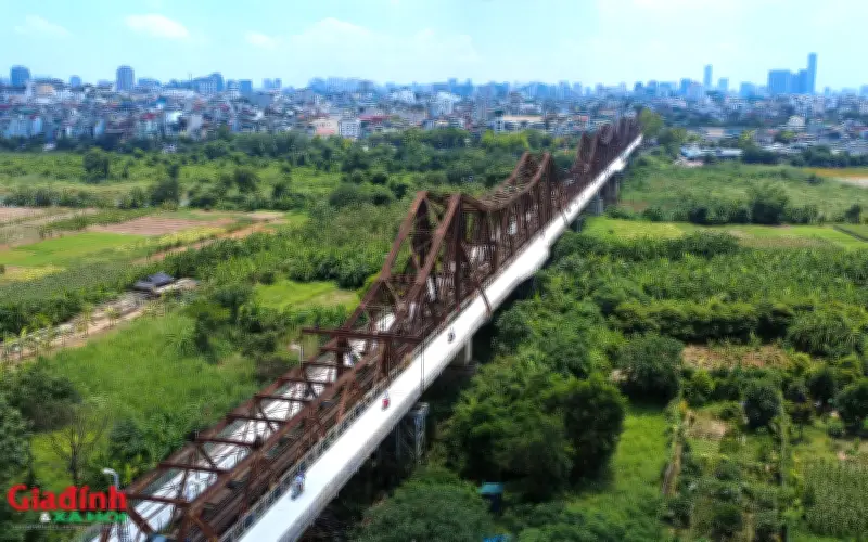Hà Nội: Diện mạo mới của cầu Long Biên trong ngày đầu thông xe trở lại