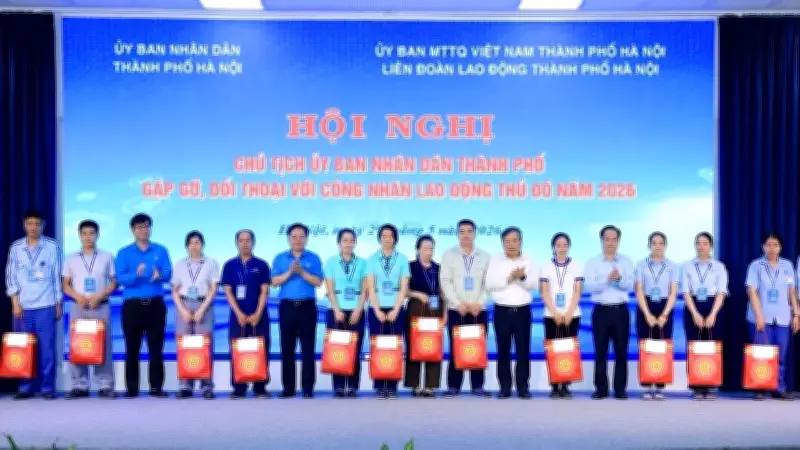 Hà Nội: Đối thoại với công nhân lao động, giải quyết kiến nghị về nhà ở, bảo hiểm