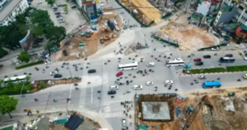Hà Nội điều chỉnh giao thông nút La Thành - Nguyễn Chí Thanh thi công metro số 5