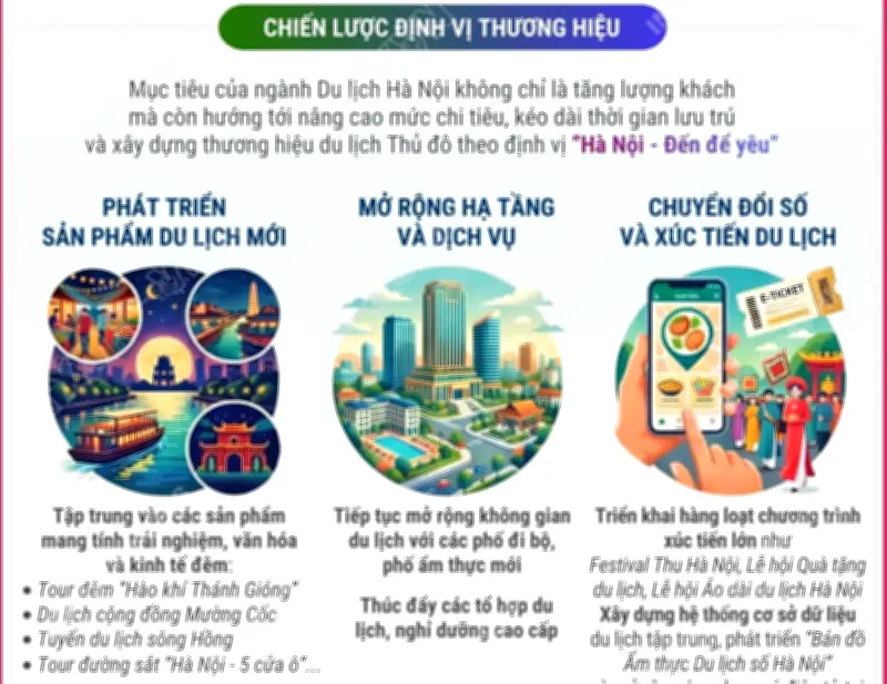 Hà Nội định vị thương hiệu du lịch 'Đến để yêu'