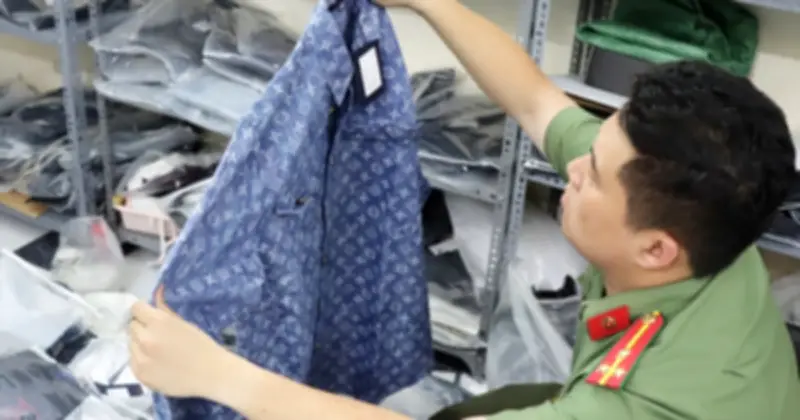 Hà Nội: Phát hiện kho hàng giả mạo thương hiệu xa xỉ, thu giữ hơn 700 sản phẩm