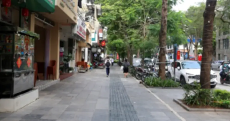 Hà Nội tăng phí trông giữ xe trên vỉa hè lên đến 400.000 đồng/m2/tháng