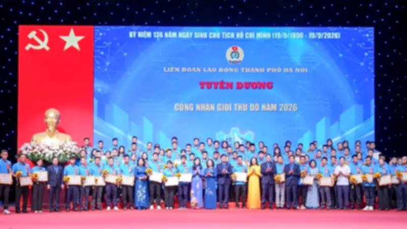 Hà Nội tuyên dương 100 'Công nhân giỏi Thủ đô' năm 2026