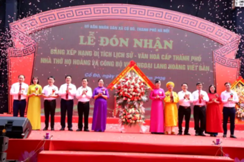 Hà Nội xếp hạng di tích nhà thờ họ Hoàng và Công bộ Viên ngoại lang Hoàng Viết Bàn