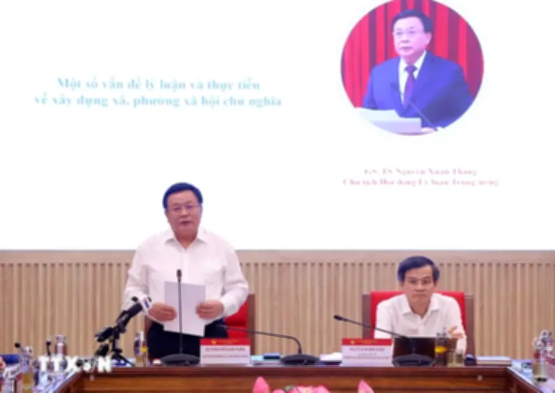 Hà Nội xây dựng đề án thí điểm mô hình xã phường xã hội chủ nghĩa với 54 tiêu chí