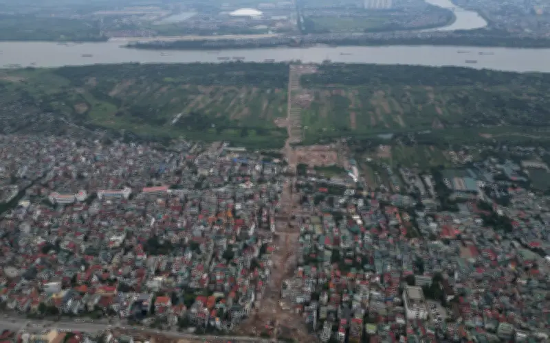 Hà Nội đẩy nhanh giải phóng mặt bằng cầu Tứ Liên, đạt gần 98,4%