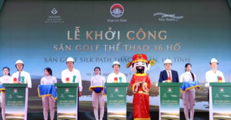 Hà Tĩnh khởi công dự án sân golf gần 1.800 tỷ đồng