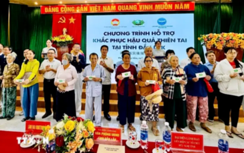 Hỗ trợ hơn 50 tỷ đồng giúp người dân vùng lũ Đắk Lắk khắc phục hậu quả