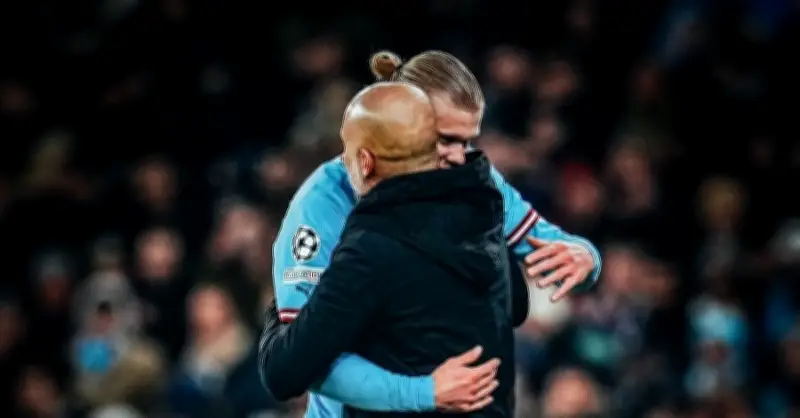 Haaland tri ân Pep Guardiola sau quyết định chia tay Man City