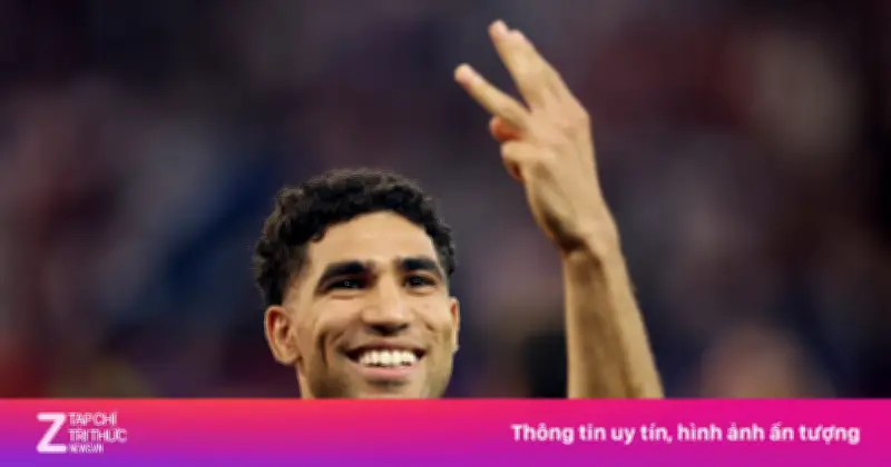Hakimi lập kỷ lục châu Phi với 19 danh hiệu sau khi PSG vô địch Champions League