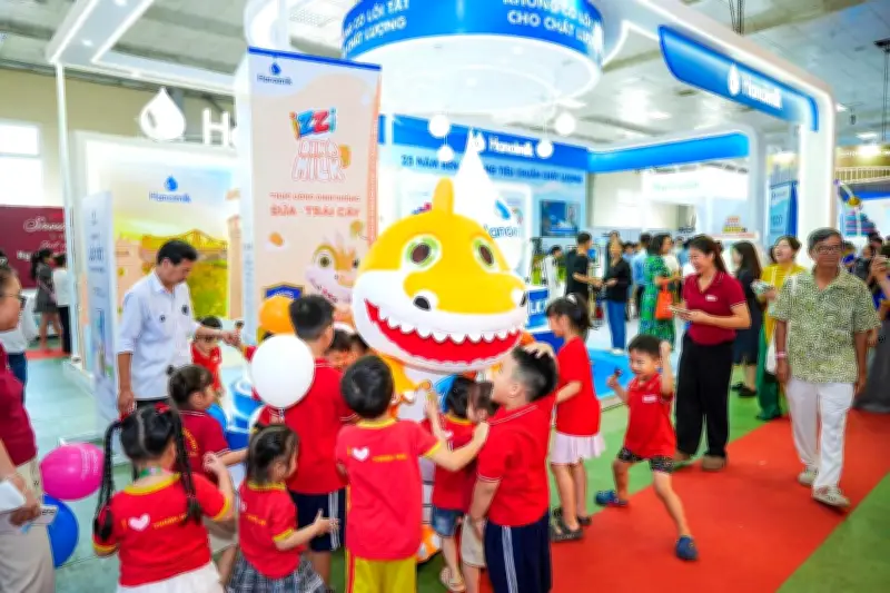 Hanoimilk khẳng định tiêu chuẩn chất lượng tại Triển lãm Sữa 2026