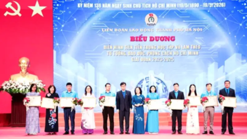 Học tập và làm theo Bác: Động lực thi đua sôi nổi trong công nhân Thủ đô