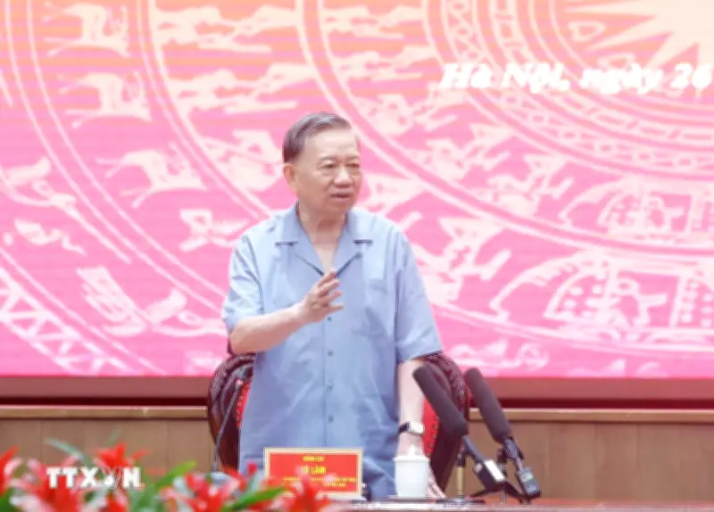 Hội nghị thông qua dự thảo báo cáo kiểm tra giám sát đợt 2 với Ban Thường vụ Thành ủy Hà Nội