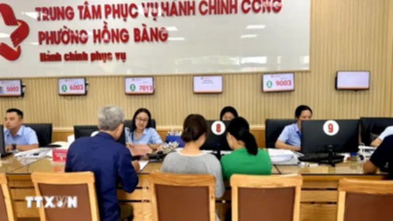 Hải Phòng biến cải cách hành chính thành động lực lan tỏa đến người dân