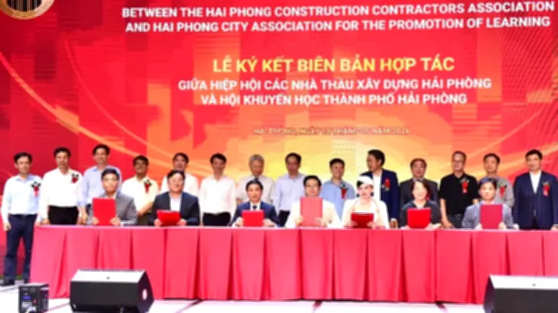 Hải Phòng: Đẩy mạnh hợp tác quốc tế và đào tạo nhân lực ngành xây dựng
