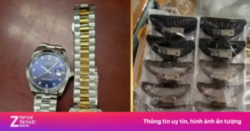 Hải quan thu giữ gần 4.000 đồng hồ Rolex giả tại cửa khẩu Mộc Bài