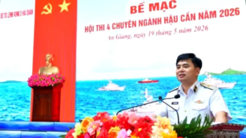 Hội thi 4 chuyên ngành hậu cần Vùng 5 Hải quân năm 2026: Nhiều đổi mới và chất lượng