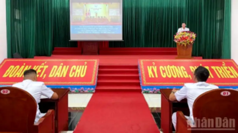 Hội thi báo cáo viên giỏi năm 2026: Nâng cao chất lượng tuyên truyền nghị quyết Đảng