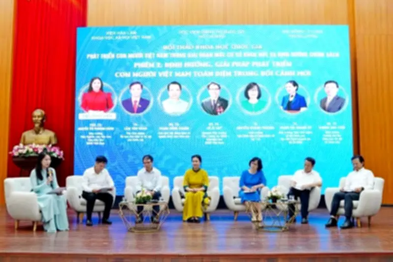Hội thảo quốc gia về phát triển con người Việt Nam trong kỷ nguyên mới