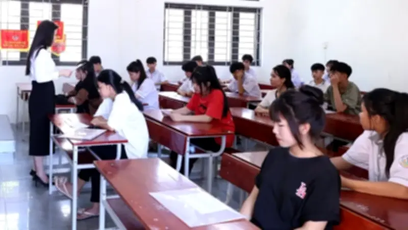 Hơn 1.700 thí sinh thi vào trường chuyên tại Quảng Trị