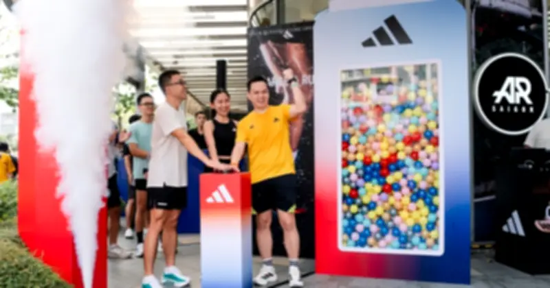 Hơn 200 runner tham gia chạy bộ khai trương adidas Sala Running Store