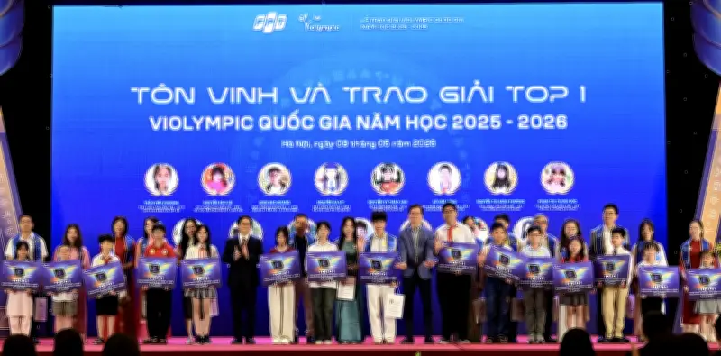 Hơn 32.000 học sinh đoạt giải quốc gia cuộc thi trực tuyến Violympic
