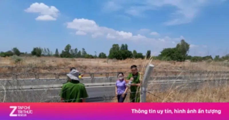 Hơn 700m dây cáp camera trên cao tốc Vĩnh Hảo-Phan Thiết bị cắt trộm