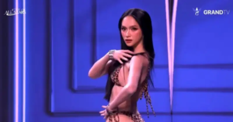Hương Giang gây bão với bikini da báo tại bán kết MGI All Stars 2026