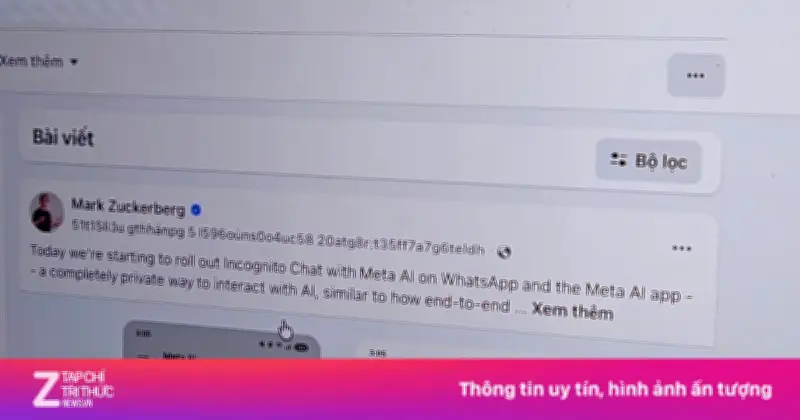 Hàng loạt người dùng Facebook gặp lỗi hiển thị ký tự lạ sáng 25/5