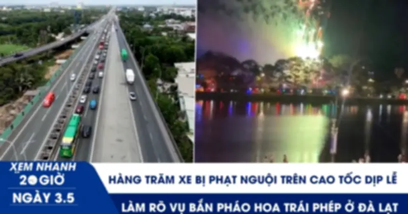 Hàng trăm xe bị phạt nguội trên cao tốc dịp nghỉ lễ 30.4-1.5