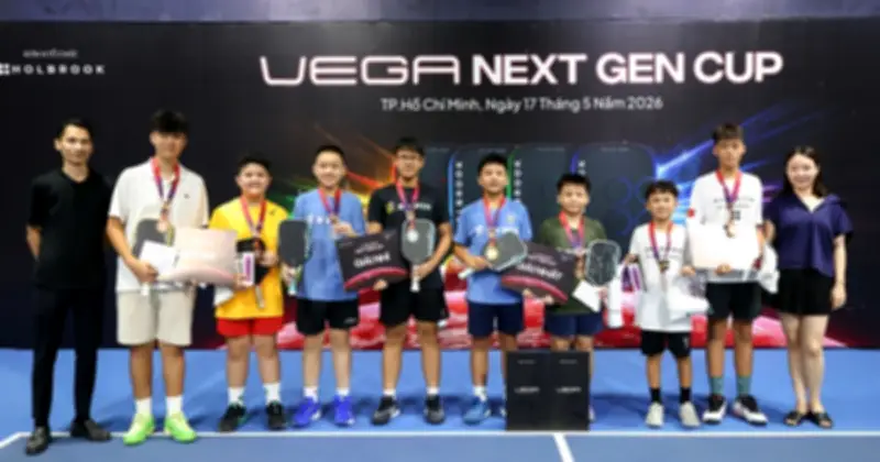 Holbrook Việt Nam ra mắt đội tuyển trẻ pickleball, hướng tới đào tạo thế hệ kế cận
