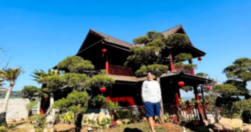 Hoàng Mập xây biệt phủ trên khu đất 10.000m² tại Lâm Đồng, không gian như resort