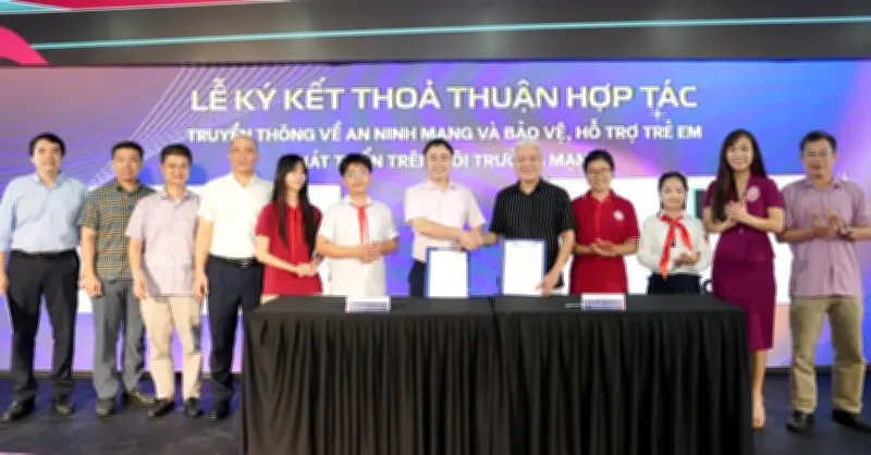 Hợp tác truyền thông nâng cao năng lực an ninh mạng cho trẻ em