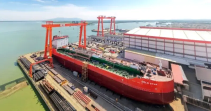 Đại Dũng sắp hạ thủy tàu chở dầu hóa chất 21.800 DWT đầu tiên