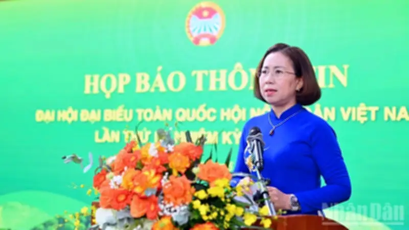Đại hội Hội Nông dân Việt Nam lần thứ IX: Đặt mục tiêu kết nạp 500 nghìn hội viên mới