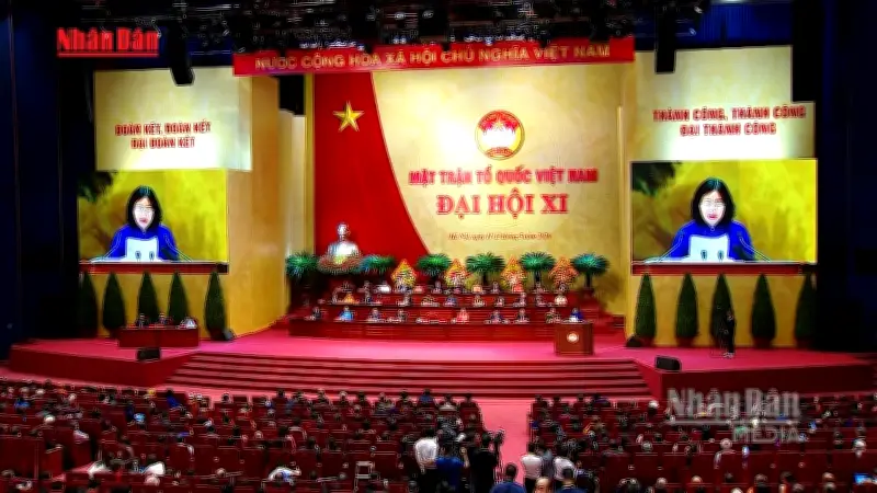 Đại hội Mặt trận Tổ quốc Việt Nam thông qua điều lệ sửa đổi và bầu Ban lãnh đạo khóa XI