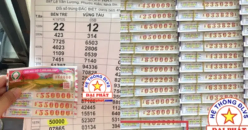 Đại lý Đại Phát bán trúng 32 vé số độc lạ 50000, khách trúng lớn