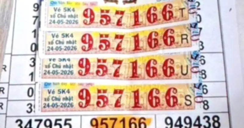 Đại lý đổi thưởng 4 tờ vé số trúng độc đắc 8 tỉ đồng tại TP.HCM
