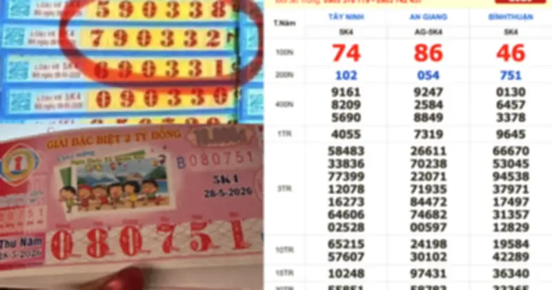 Đại lý Tây Ninh bán 16 vé trúng an ủi 800 triệu đồng