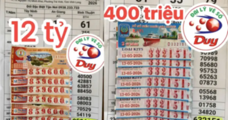 Đại lý vé số Duy đổi thưởng 6 tờ độc đắc cho 4 khách, có cặp vợ chồng bán vé số nghèo trúng 4 tỷ