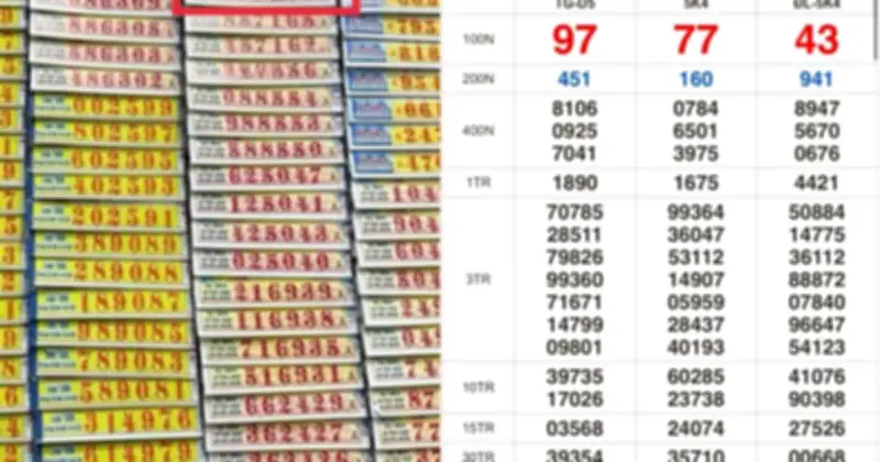 Đại lý vé số TP.HCM bán 16 tờ trúng độc đắc 32 tỉ đồng