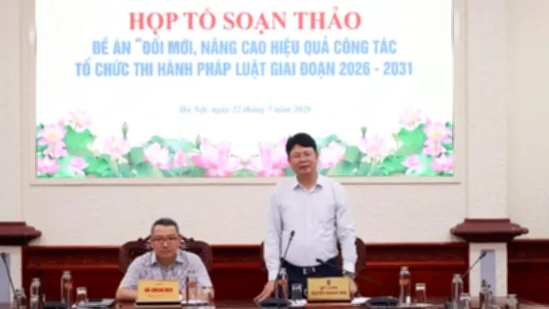 Đổi mới tổ chức thi hành pháp luật giai đoạn 2026-2031