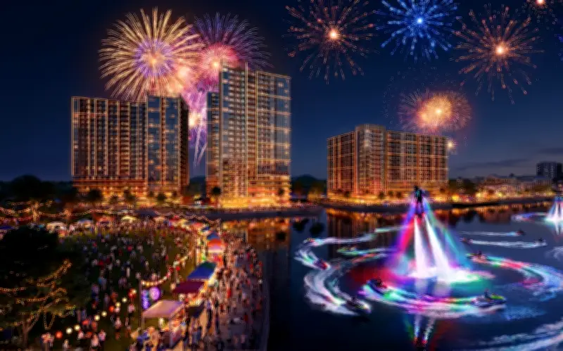 Đại nhạc hội Mega Booming – Charmora City: Bùng nổ đêm hè Nha Trang với dàn sao khủng và pháo hoa rực rỡ