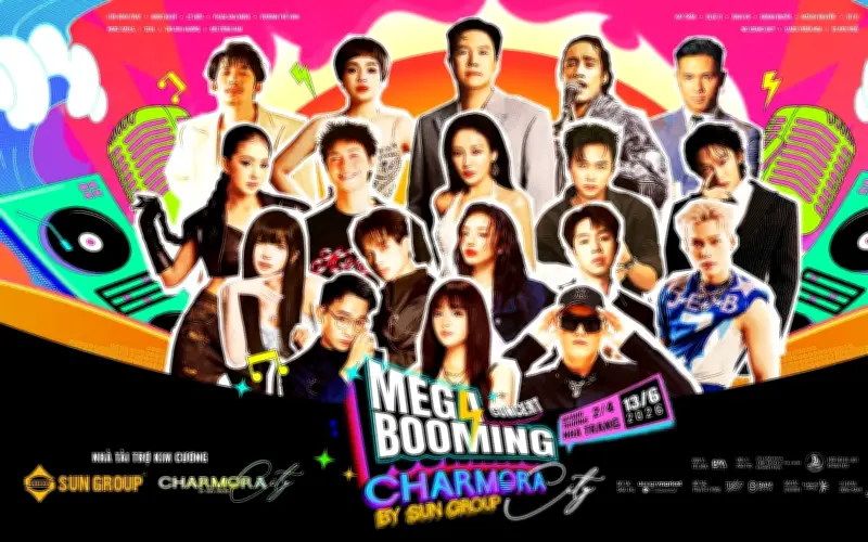 Đại nhạc hội Mega Booming khởi động mùa du lịch hè sôi động tại Nha Trang