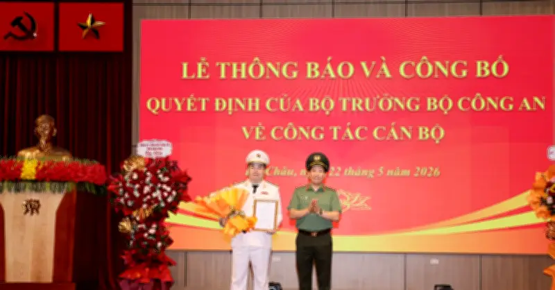 Đại tá Bùi Quyết Toán làm Giám đốc Công an tỉnh Lai Châu