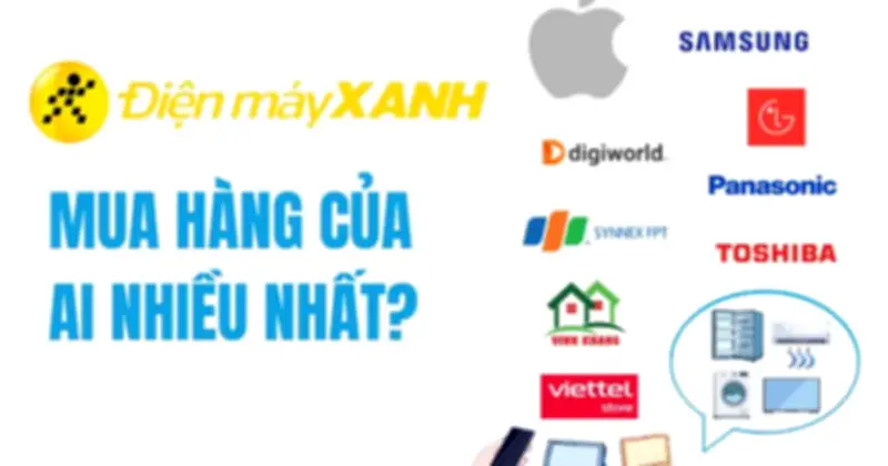 Điện Máy Xanh mua hàng từ đâu: Apple tăng 75%, Samsung giảm tỷ trọng