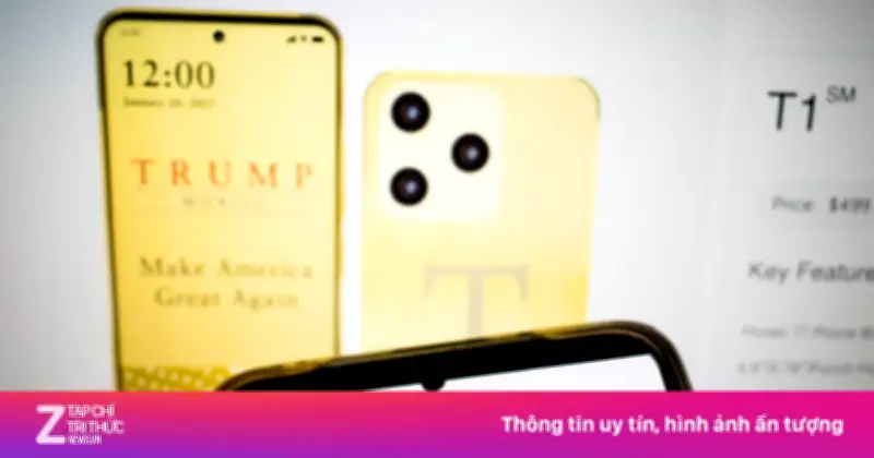 Điện thoại Trump Mobile T1 gặp lỗi bảo mật ngay khi ra mắt