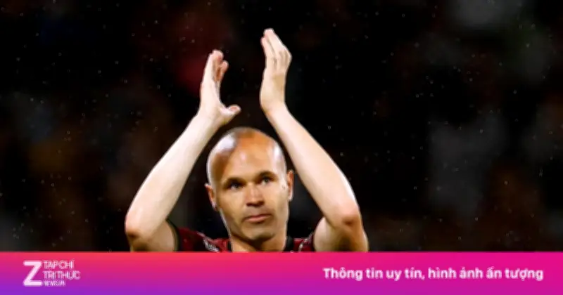 Iniesta cùng dàn huyền thoại La Liga đấu sao Việt Nam vào tháng 6